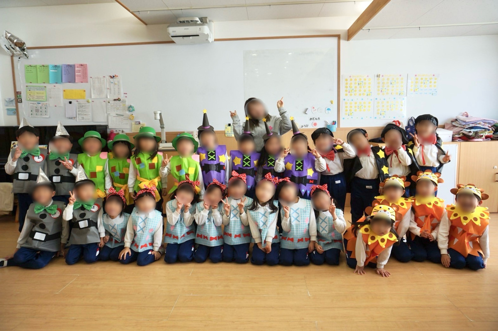 幼稚園最後のおゆうぎ会の画像