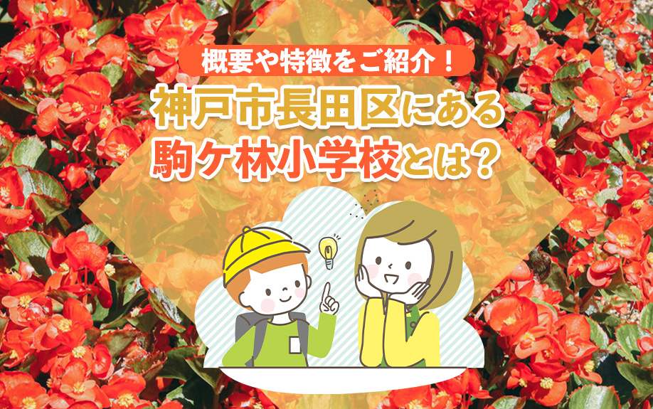 神戸市長田区にある駒ケ林小学校とは？概要や特徴をご紹介！の画像