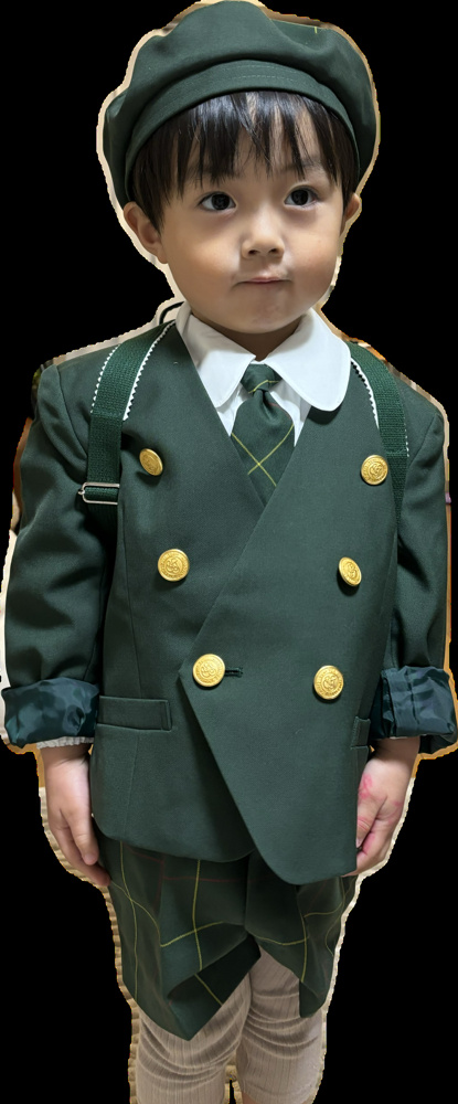 幼稚園の制服が届きました♪の画像