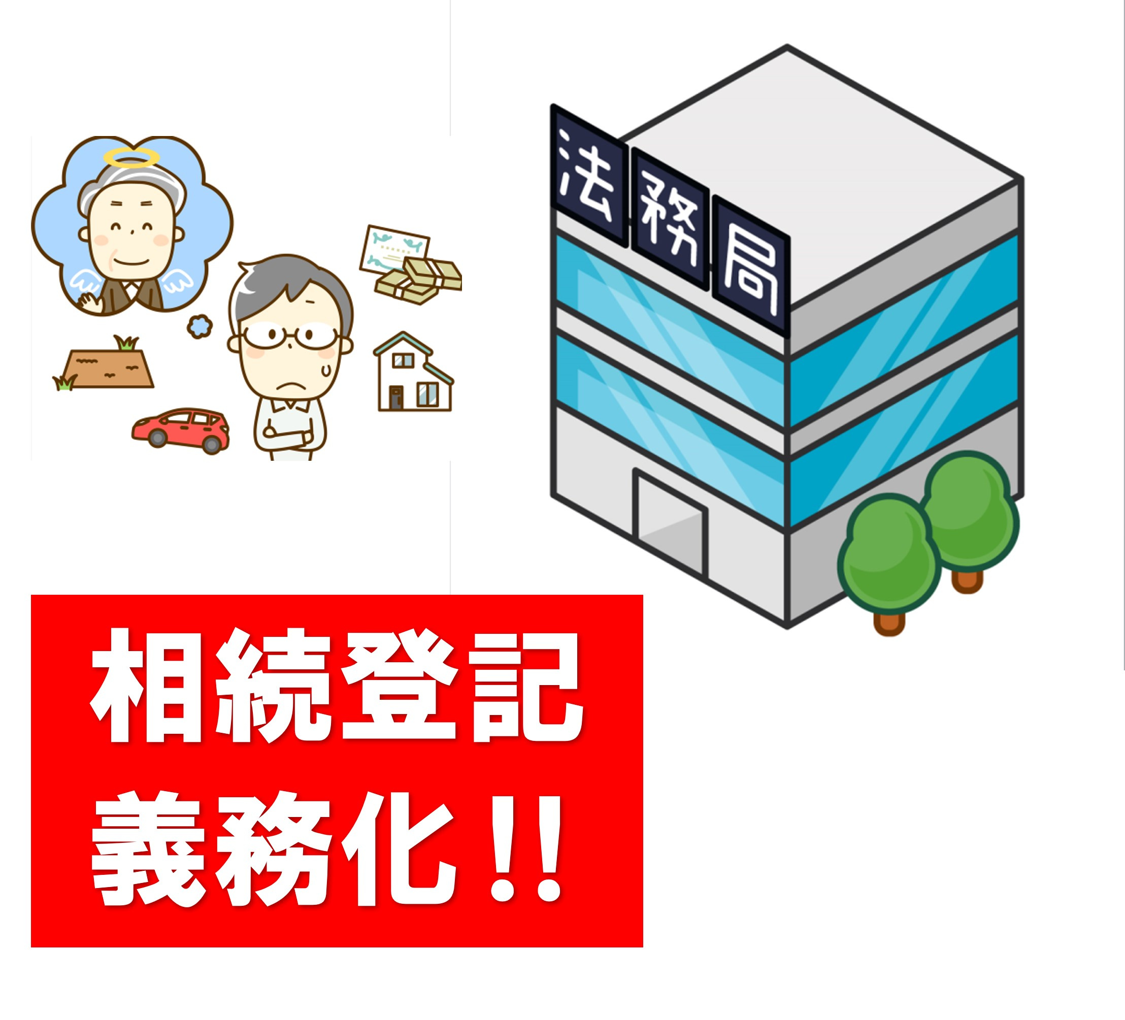 相続登記の義務化はいつから？義務化されるとどうなるの？の画像