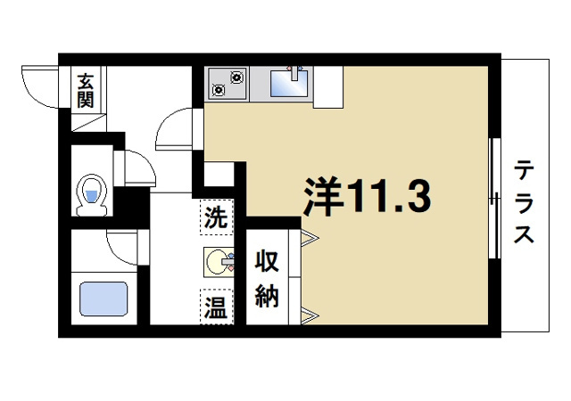 パシャ　ラルフの間取り図1