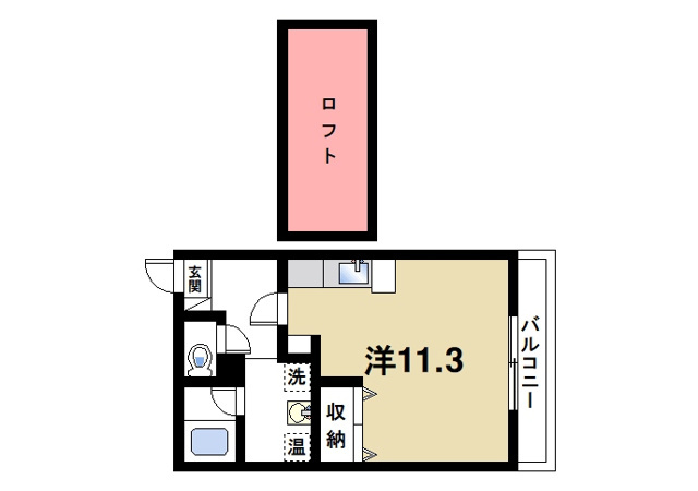 パシャ　ラルフの間取り図2