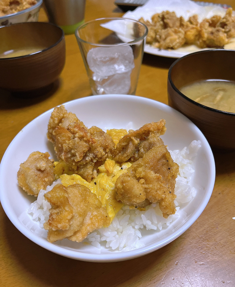 唐揚げ丼☆の画像
