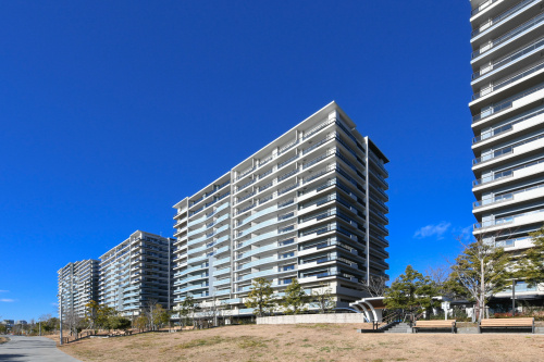 セキュリティや植栽が一元管理の画像