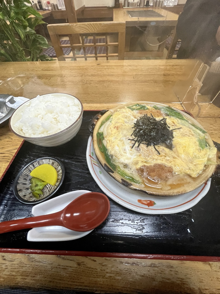 勝負にカツ。とじ。丼。の画像