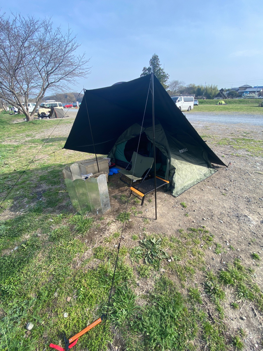 はじめての一人キャンプの画像