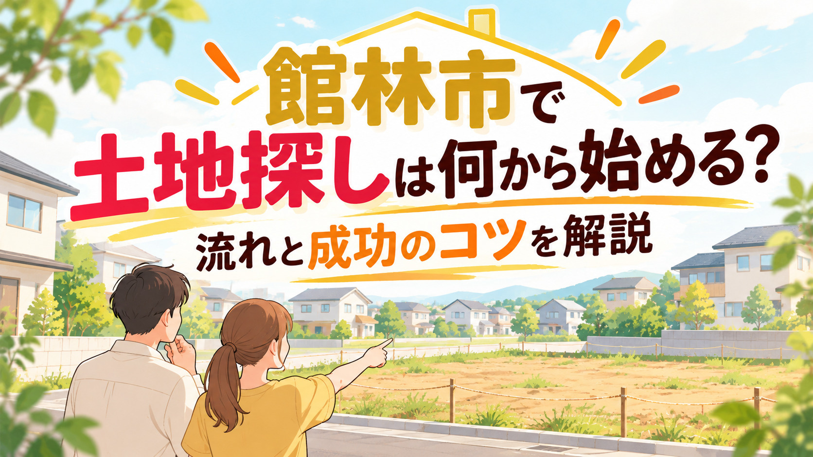 館林市で土地探しは何から始める？流れと成功のコツを解説の画像