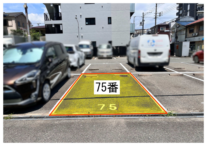 お客様駐車場のご案内の画像