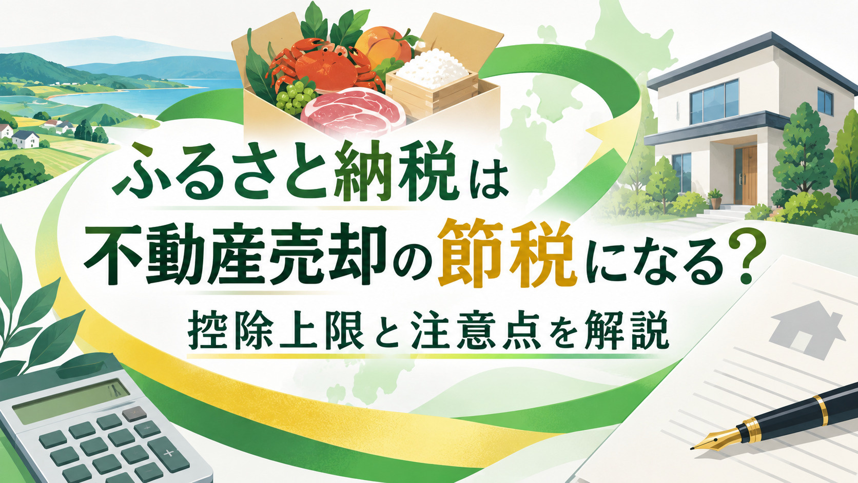 ふるさと納税は不動産売却の節税になる？控除上限と注意点を解説の画像