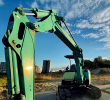 ショベルカーの画像