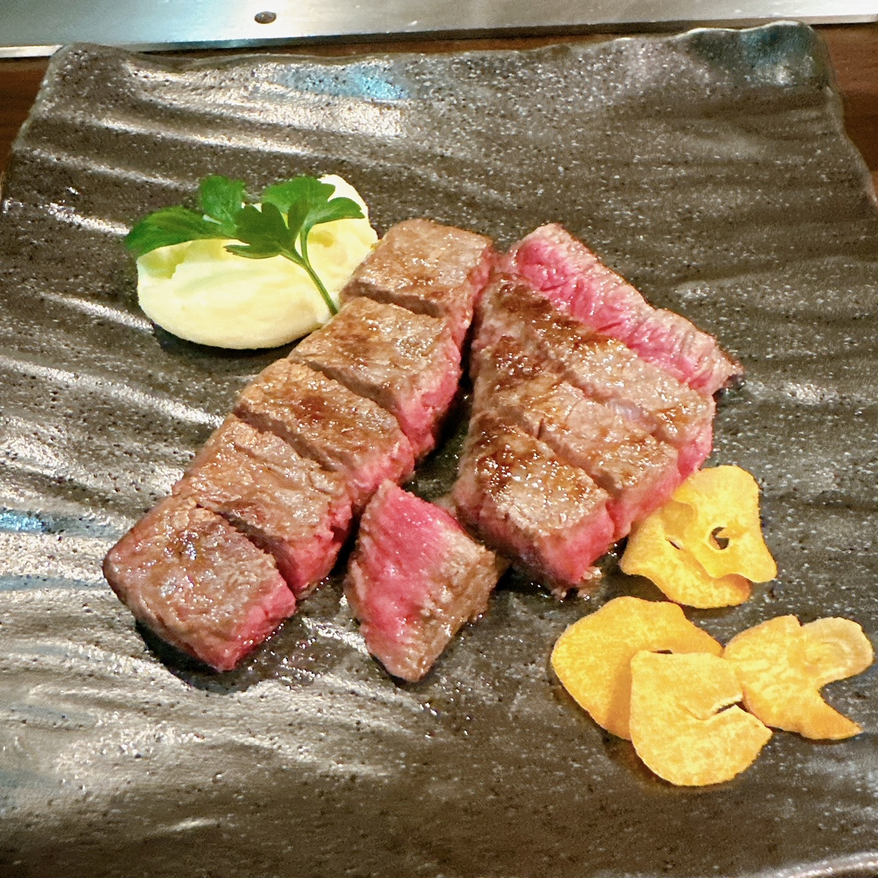 鉄板焼きランチ♪の画像