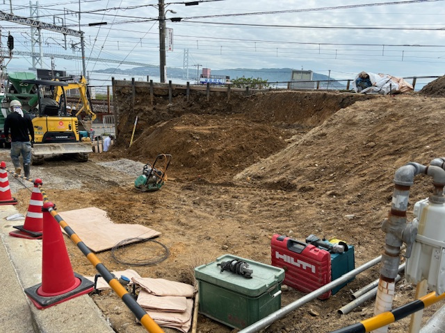 垂水区狩口台　造成工事の画像