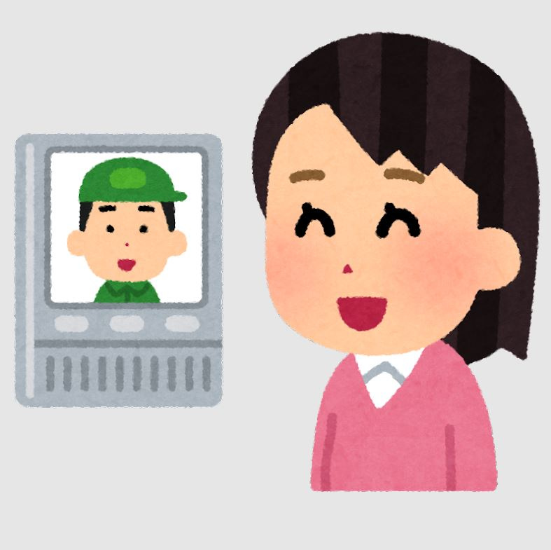 モニター付きインターホンのススメ　　～名古屋Ｍｙ賃貸～の画像