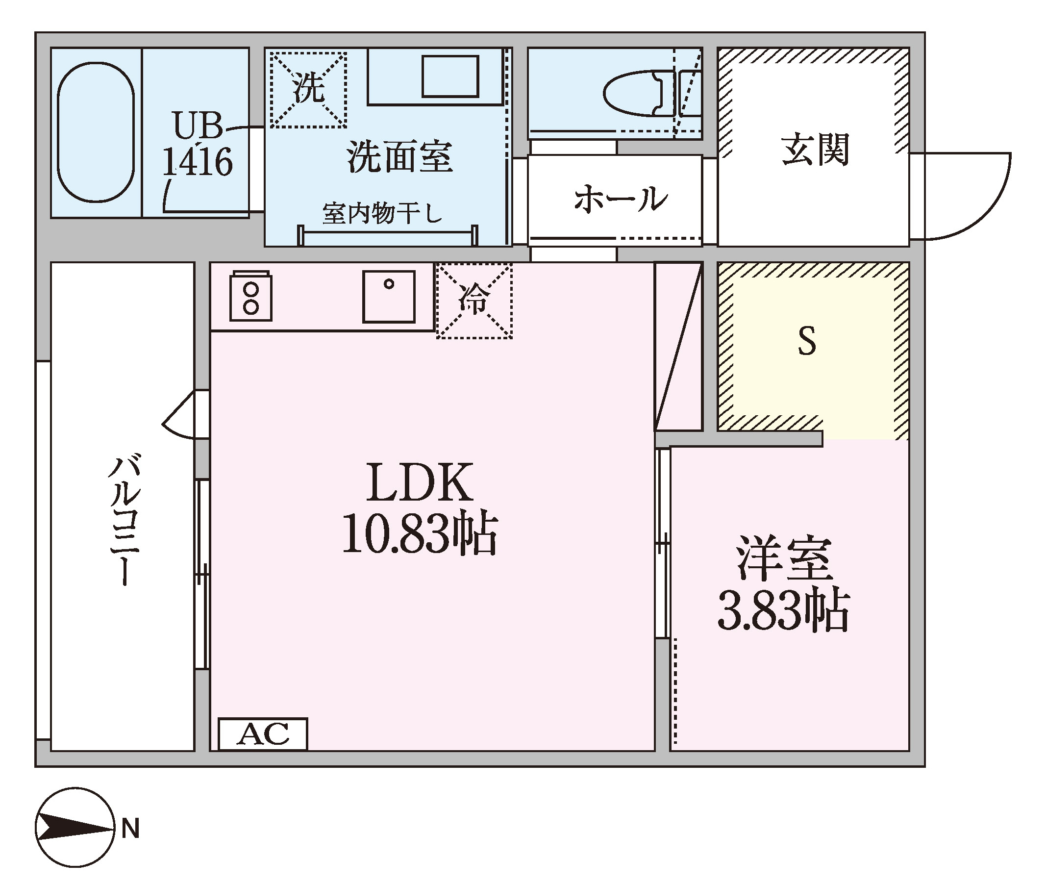 ウェルネストルーム・ソポ　間取り