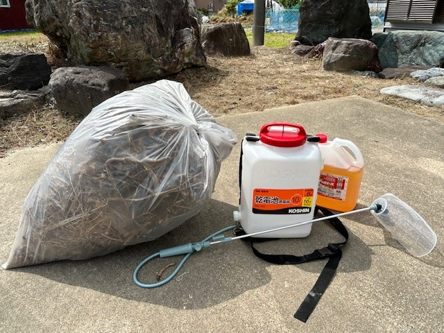 【あま市不動産売却】除草の画像