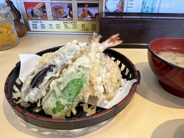 浪速区にある「てんぷらやさん」の特徴