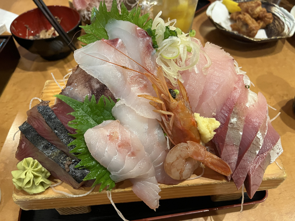 お刺身いただきました！の画像