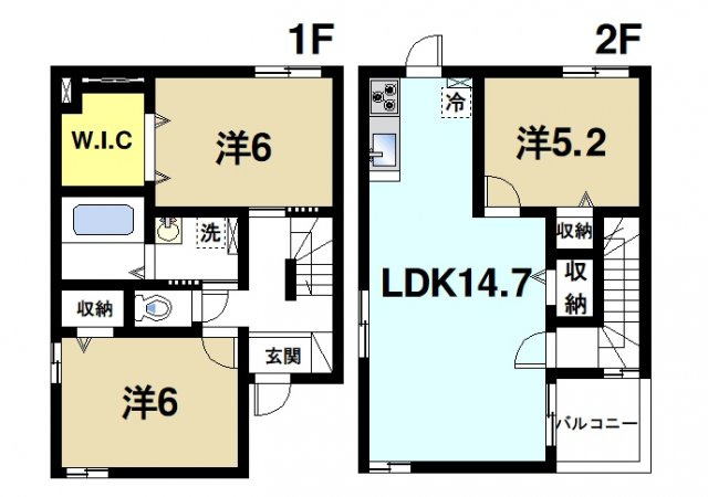 マーベラスFの間取り図1