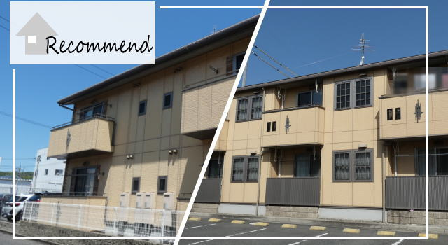 エメロードＡ・Ｂ／1LDK／岡山市北区白石西新町の画像