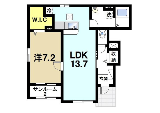 マーベラス　Ⅴの間取り図1