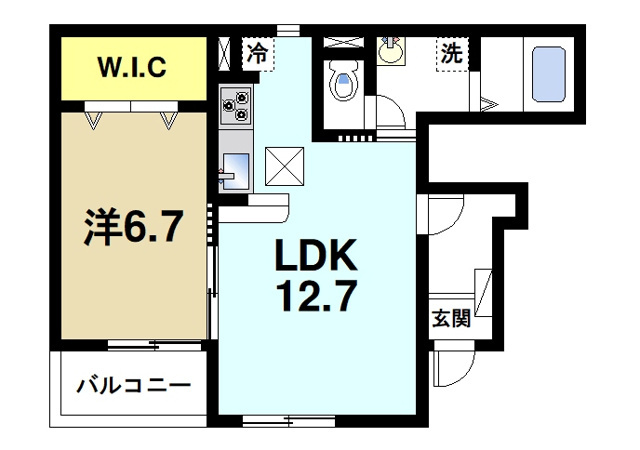 ノイカーサの間取り図1