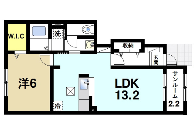 ヌーベルの間取り図1
