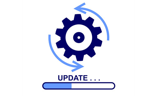 アップデートの画像