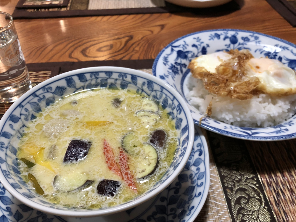 グリーンカレーの画像