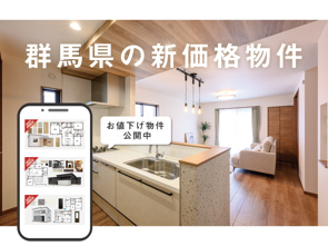 【8月1日追加！】値下げしました！群馬県の新価格物件の画像