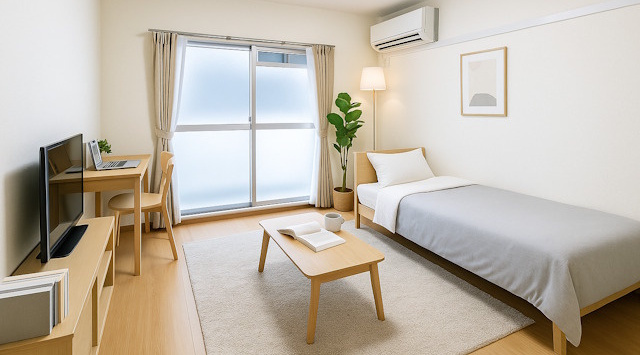 【ルームツアー】ヴィラあざみ|天理大学徒歩2分の1Kマンション!南向きで初めての一人暮らしにピッタリ♪の画像