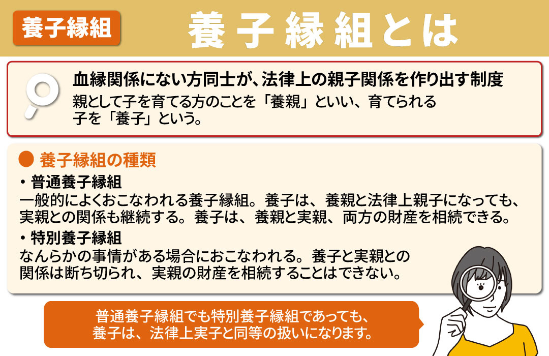 養子縁組とは？相続時におこなう3つのパターン