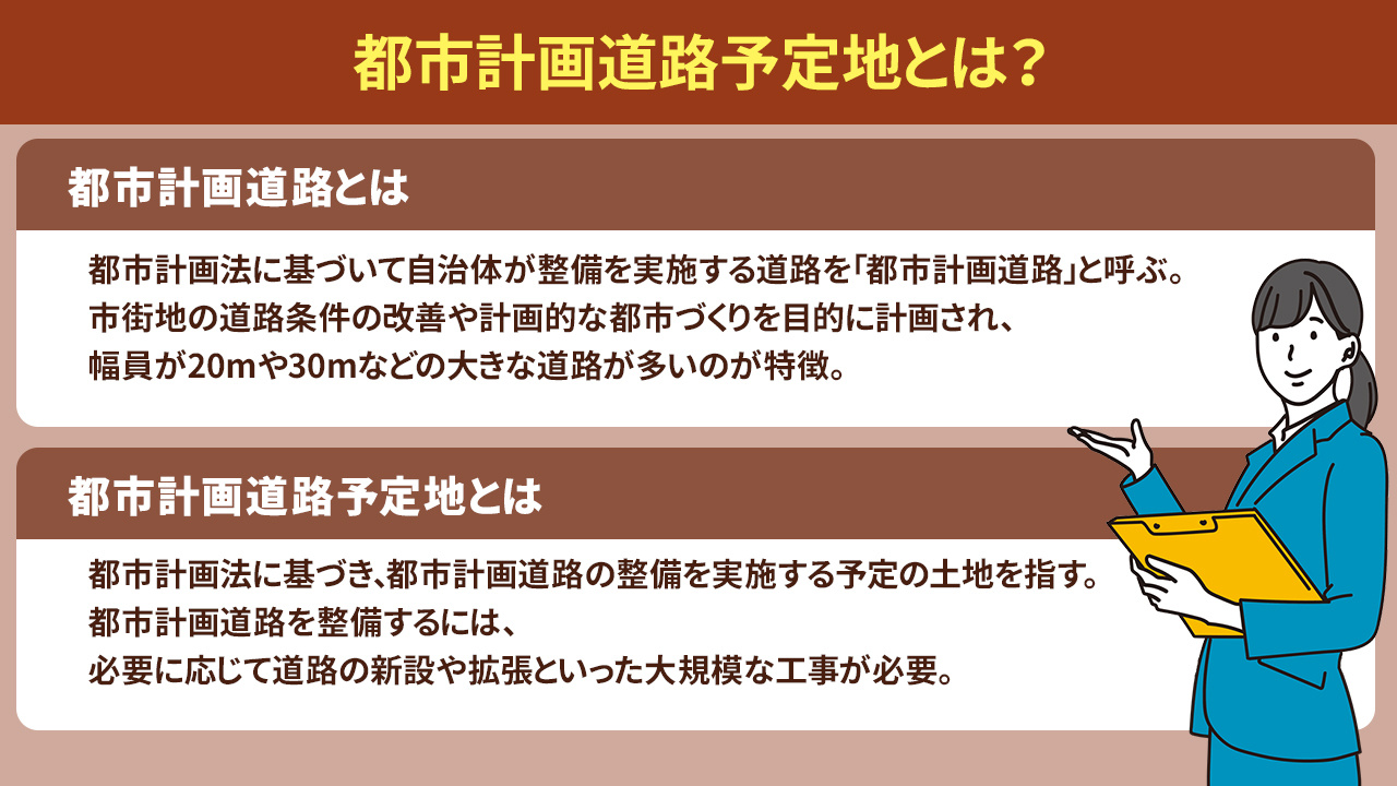 売却前に知っておきたい！都市計画道路予定地とは？
