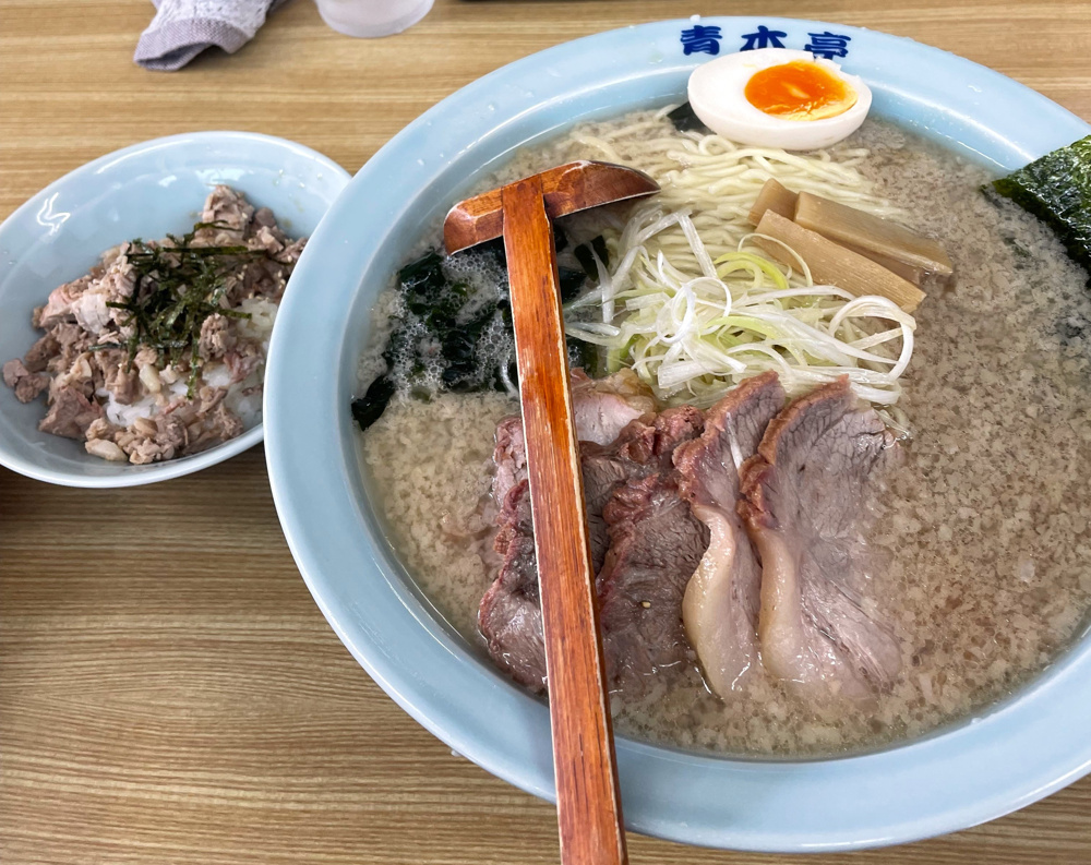 奥が深いネギチャー系ラーメンの画像