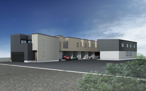 nido 木原　　佐賀市木原　ガレージ付デザイナーズアパートの画像