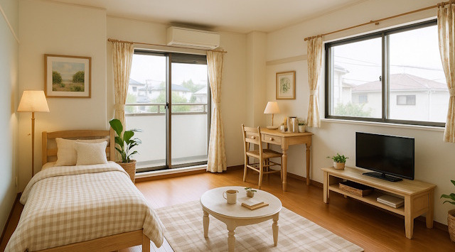 【ルームツアー】ボヌールB｜広々な洋室が魅力的！オートロック付きレディースマンション☆の画像