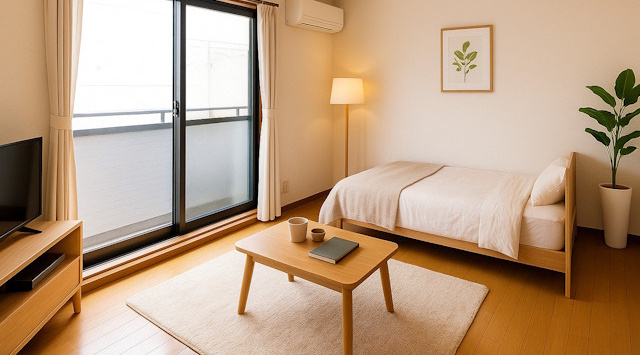 【ルームツアー】メイプルハイツ｜カードキー・モニター付きインターホンでセキュリティ◎！南向きの広いお部屋で新生活をスタート☆の画像