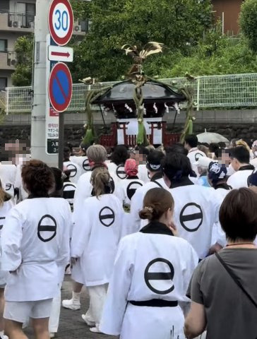狭山市の水掛け神輿に参加してきました！の画像