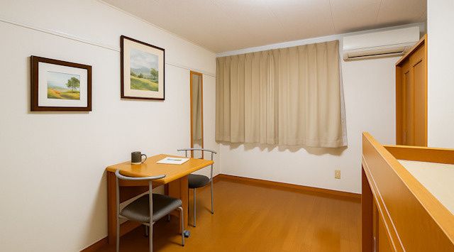 【ルームツアー】レオパレス悠|ホームセキュリティ完備な1Kアパート!家具・家電付きのお部屋♪の画像