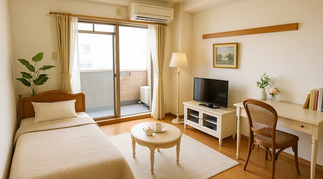 【ルームツアー】和光天理ビル｜駅まで徒歩2分の駅近物件！バストイレ別でエアコン付きの快適なお部屋♪の画像