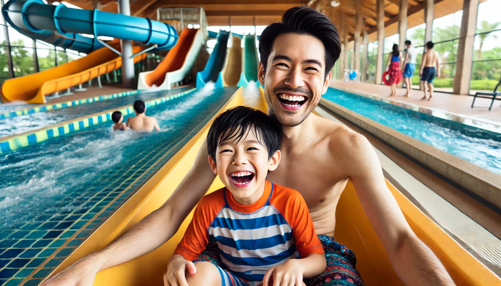 ７月２５日：しらこばと水上公園にいってきましたの画像