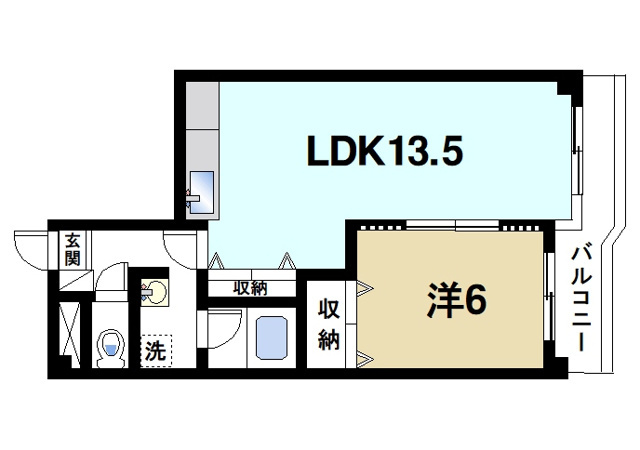 三和平城グランドパレスの間取り図4