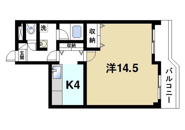 三和平城グランドパレスの間取り図2