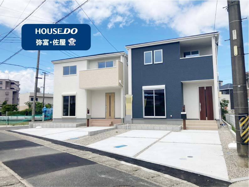 【日の出小徒歩4分】 完成♪即日ご案内　弥富市平島町全２棟の画像