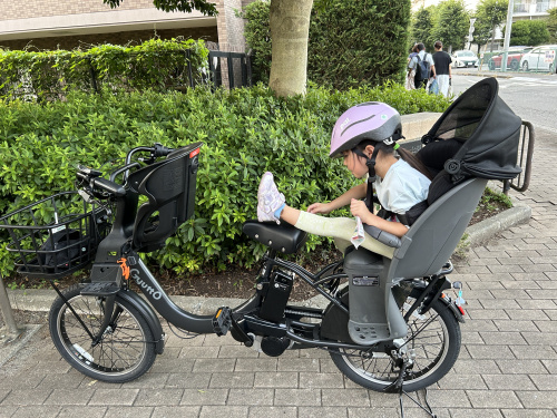 電動自電車で娘と探検に行ってきました！の画像