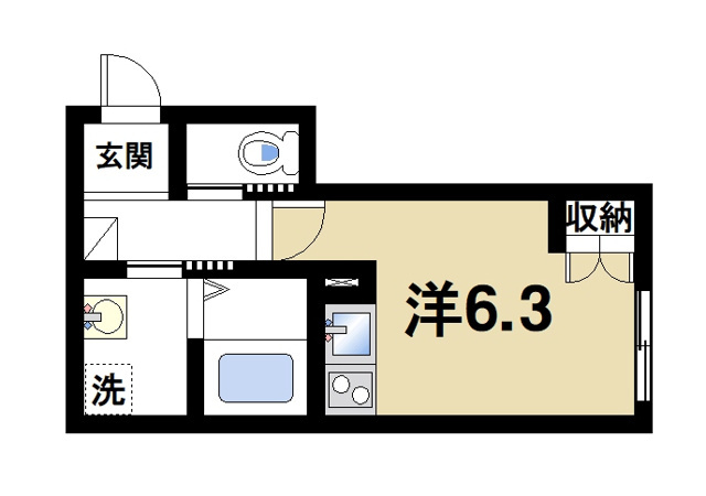 へーベルヴィレッジ奈良女子大前の間取り図4