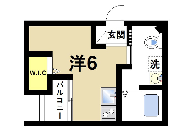へーベルヴィレッジ奈良女子大前の間取り図1