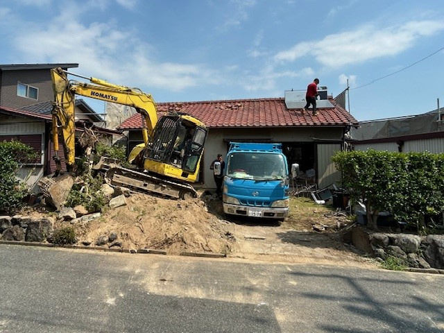 【愛西市不動産売却】解体の画像