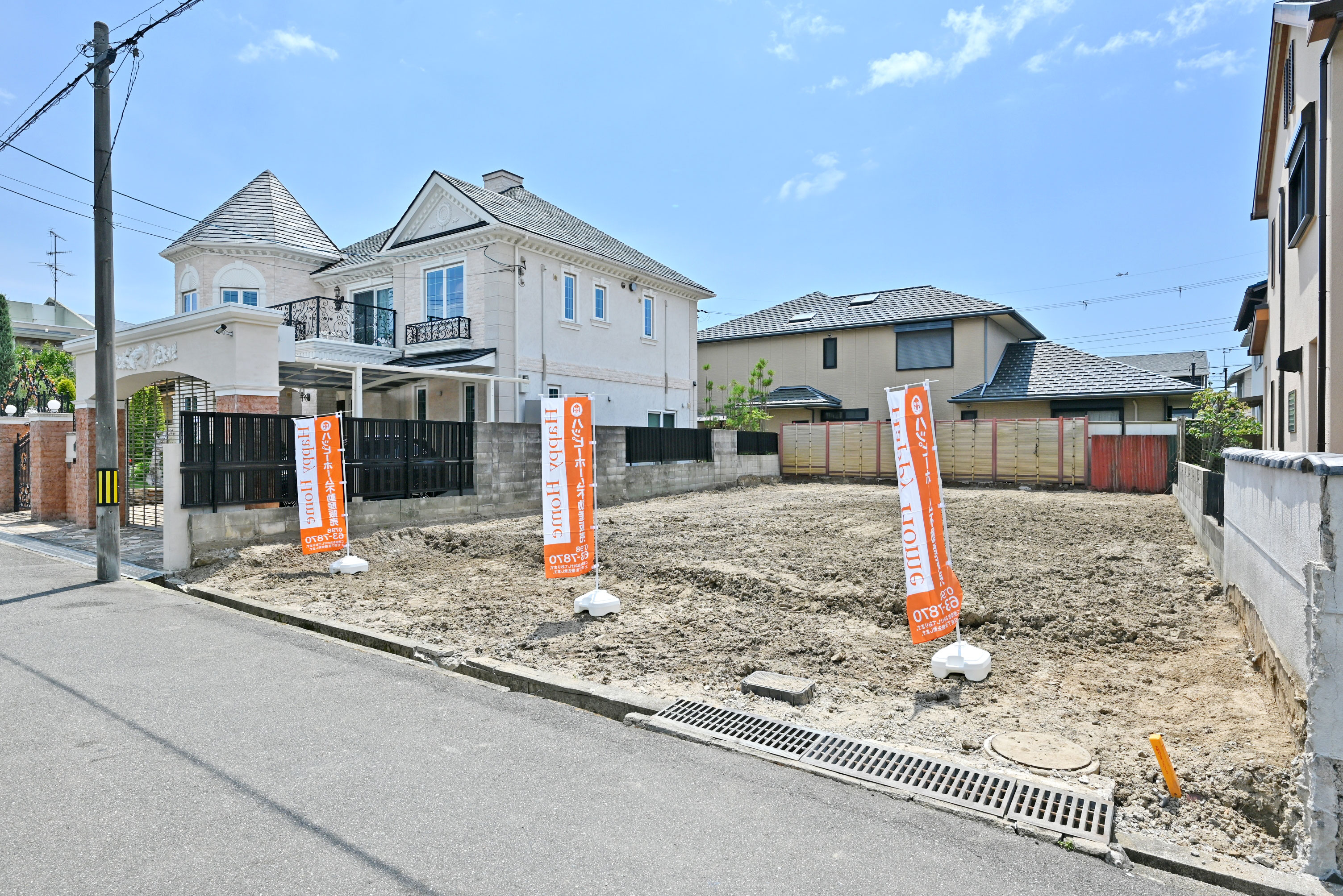 池田市荘園1丁目建築条件無し土地販売開始！の画像