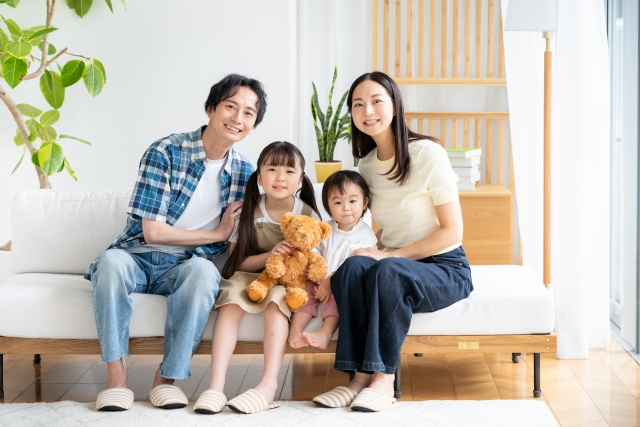 4人家族で2LDKに住むことは可能？部屋割りのポイントも解説