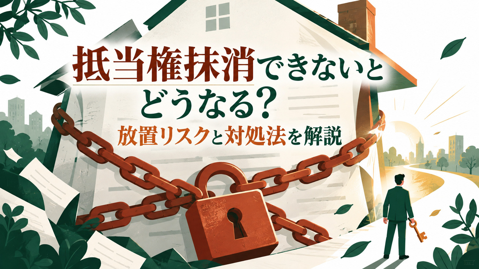 抵当権抹消できないとどうなる？放置リスクと対処法を解説の画像
